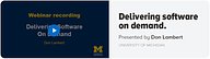 Software on demand webinar recording with University of Michigan