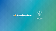 AppsAnywhere App Lists API
