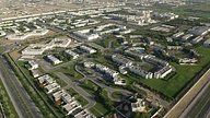 Aerial view of American University of Sharjah campus