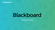 Feature Focus: Blackboard Learn Integration