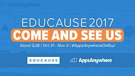 AppsAnywhere at EDUCAUSE 2017