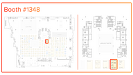 A map to show AppsAnywhere's booth at EDUCAUSE 2019